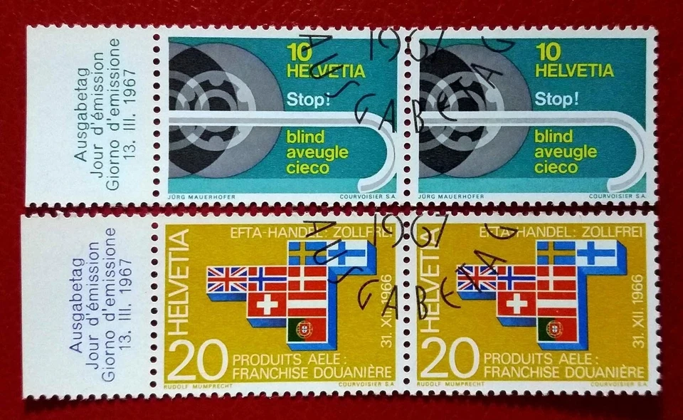Switzerland 1967 Stamps - Image 1 of 1