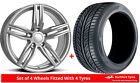 Alloy Wheels & Tyres 18" Romac Venom For Honda FR-V 04-09