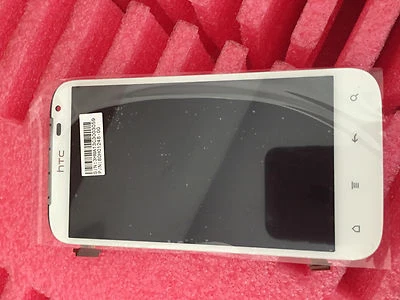 Display HTC Sensation XL White 80H01248-00 Touchscreen Digitizer Frame - Image 1 of 2