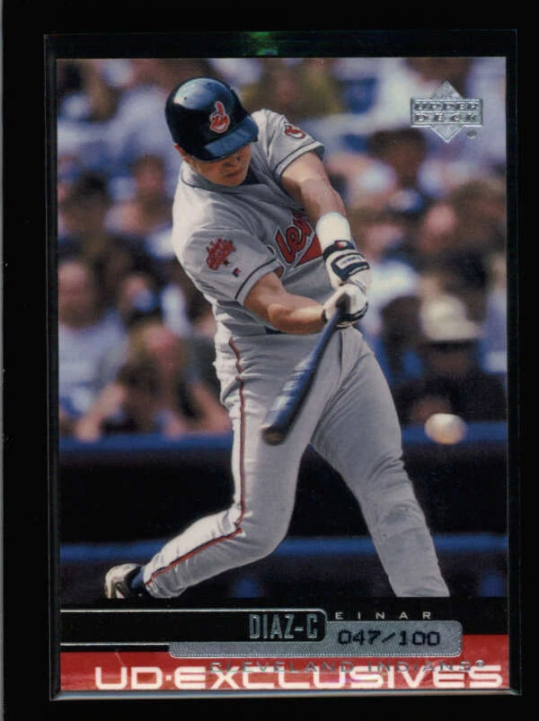 EINAR DIAZ 1999 UPPER DECK #96 UD EXCLUSIVES PARALLEL #047/100 AZ3270 - Image 1 of 1