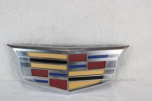OEM Cadillac Logo Badge Emblem 7.5" - Picture 1 of 10