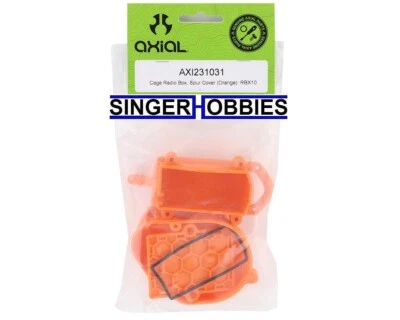 Axial AXI231031 RBX10 Ryft Radio Box & Spur Cover (Orange) HH - Image 1 of 2