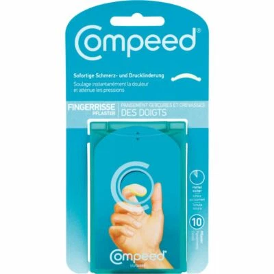 HRA PHARMA DEUTSCHLAND GMBH COMPEED Fingerrisse Pflaster 10 St PZN00211955