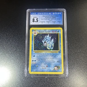 2000 Pokémon Giovanni's Gyarados Holo #5 Gym Challenge Edition Variant CGC 8.5  - Picture 1 of 3