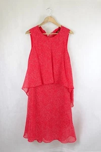 Liz Jordan Red And White Polka Dot Dress 10 by Reluv Clothing - Picture 1 of 2