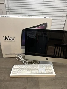 Apple iMac A1311 21,5 Zoll 2,5 Core i5 500GB HDD 4GB RAM WiFi AMD Radeon mit OG Box - Bild 1 von 12