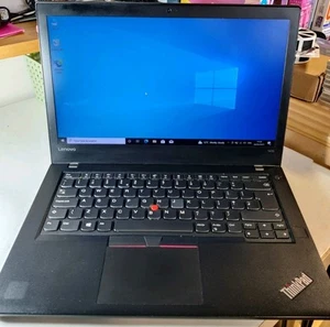 Lenovo Thinkpad T470 i7-7500U 16GB Ram 256GB SSD FHD Windows 10 Pro Laptop #392H - Picture 1 of 7