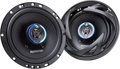 Autotek Street Machine 6.5 Inch 3-Way Car Audio Universal Coaxial Speakers, Pair - Image 1 of 4