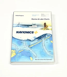 Navionics Plus (Navionics+) Marine And Lake Charts, Global Regions OB - Picture 1 of 2