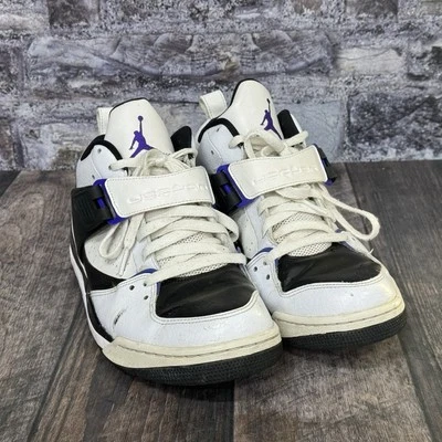 10.5 Air Jordan Flight 45 preto e branco Concord 644846-108 - Imagem 1 de 4