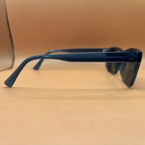 MP5100 BL Blue rectangle full rim Mens Eyeglasses 55-17-150 mm - Picture 1 of 9