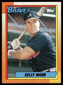 1990 O-Pee-Chee Kelly Mann Atlanta Braves #744 - Picture 1 of 2