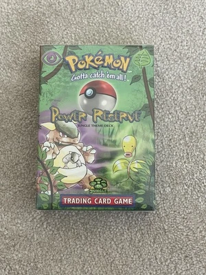 Pokemon TCG 1999 | Jungle Theme Deck | WOTC | New and Sealed | POWER RESERVE - Image 1 of 4