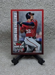 Tarjeta de béisbol JUAN SOTO 2019 Topps sin usar Home Run Challenge New York Mets - Imagen 1 de 2