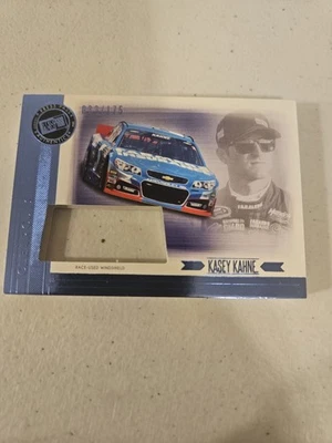Kasey Kahne Press Pass Total Memorabilia Clear Cuts Blue 2014 Card #CCU-KK 175 - Image 1 of 3