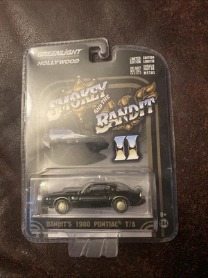 UH Greenlight Hollywood SMOKEY AND THE BANDIT II Bandit’s 1980 Pontiac T/A *READ - Image 1 of 4