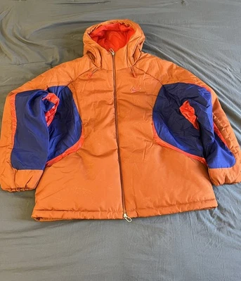 Nike Project Frog Insulated Puffer Repellent Jacket Orange HJ6934-246 Mens Sz S - Image 1 of 4