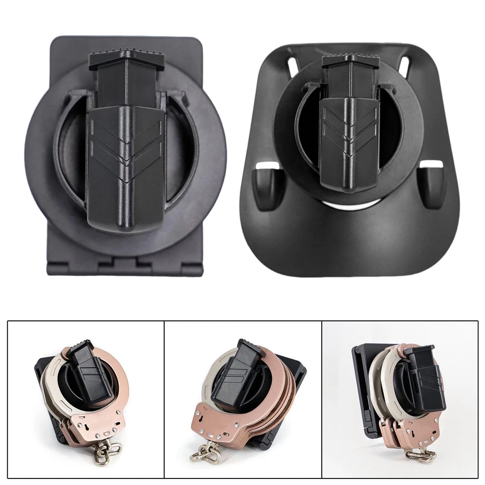 Handcuff Holder Pouch Quick Release Belt Clip Protector Protective Waist Pack - Image 1 of 1