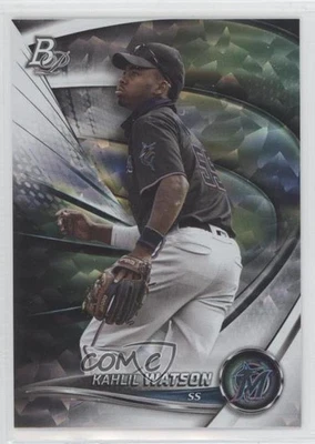 2022 Bowman Platinum Top Prospects Ice Foilboard Kahlil Watson #TOP-98 - Image 1 of 2