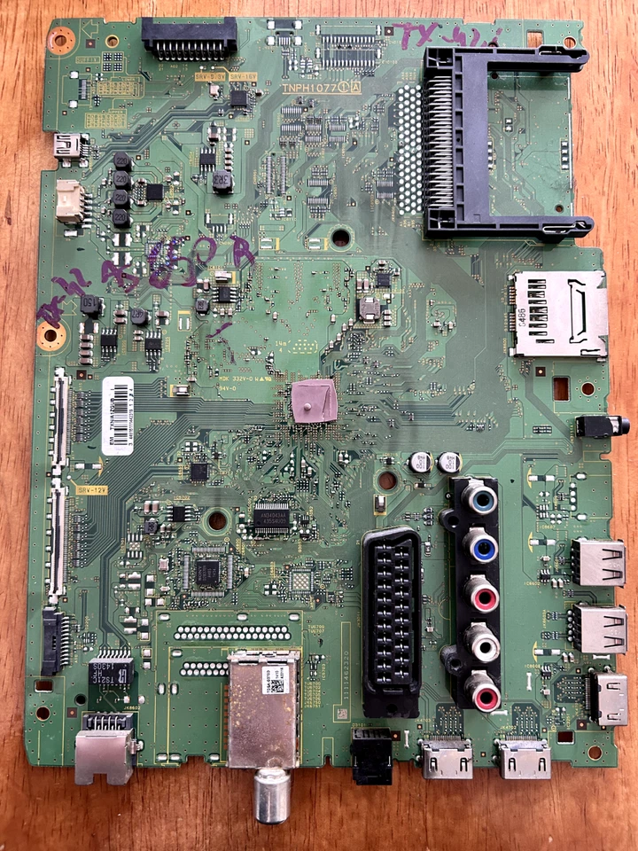 PLACA PRINCIPAL PANASONIC TX-42AS650B TNPH1077 1 A TXN/A12GUB Foto 1 de 1