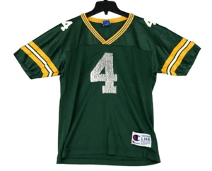 Vintage Green Bay Packers Brett Favre #4 Champion Jersey Youth Large (14-16) - Picture 1 of 10