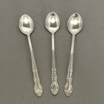 Juego de 3 cucharas de té helado de acero inoxidable Imperial International Foto 1 de 4