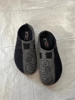Zapatillas zueco sin cordones Haflinger para mujer pura lana nueva talla 40 Foto 1 de 4