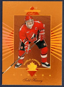 1994-95 Leaf Limited World Juniors Kanada #4 Todd Harvey #d - Bild 1 von 2