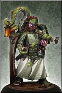 Enigma Miniatures - Pistola Mun Baja, Luna Negra Capitán Figura Fantasía 30mm EN0020 - Imagen 1 de 2