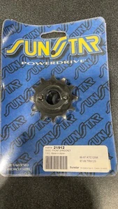 1987-88 Honda TRX125 ATV, Sunstar 12T Front Sprocket, 21912 - Picture 1 of 1