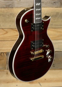 ESP EC-1000T CTM Electric Guitar See Thru Black Cherry - Picture 1 of 8