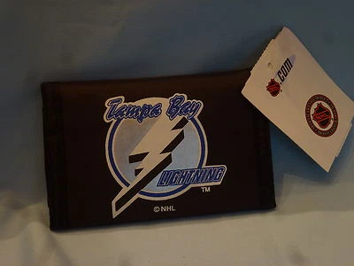TAMPA BAY LIGHTNING нейлона тройной бумажник на Rico новый с Ярлыками - Изображение 1 из 2