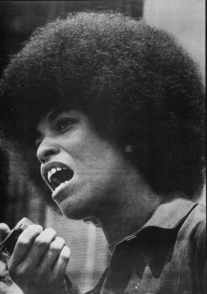 Angela Davis GLOSSY POSTER PICTURE PHOTO Black Panther African American Civil - Image 1 of 1