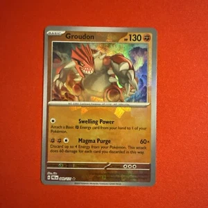 Groudon 049/131 Pokeball Reverse Holo - Prismatic Evolutions Pokemon TCG - NM - Bild 1 von 3