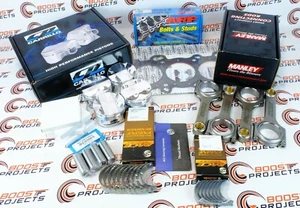 CP Pistons MANLEY Rods COMETIC Gasket ARP Head Studs ACL Bearings for B18C5 VTEC - Picture 1 of 3