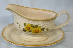 Mikasa EB802 Sunny Side Gravy Boat & Underplate - Picture 1 of 6