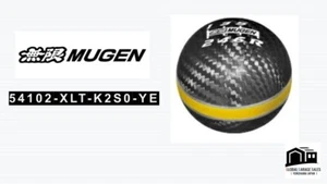 MUGEN OEM 54102-XLT-K2S0-YE CARBON SHIFT KNOB YELLOW For HONDA - Picture 1 of 5