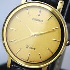 Seiko Dolce 9531-6020 Men's Vintage Gold Watch Japan Made Quartz E864