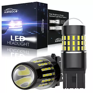 Bombillas de estacionamiento señal de giro LED para Ford Escape 2013-2021 blancas 7443/7440 2x - Imagen 1 de 12