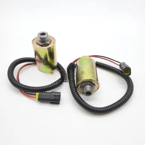 For Sumitomo SH200-3 Doosan dh60-5/7 Safety lock pilot rotarypump solenoid valve - Picture 1 of 8