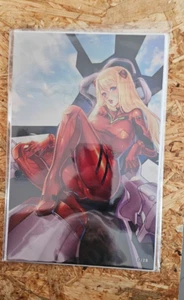 PATRIOTIKA UNITED III Evangelion Asuka Cosplay VIRGIN METAL NM/M 2/20  RARE OOP - Picture 1 of 12
