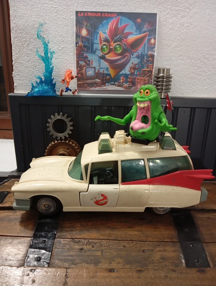 Voiture GhostBuster Ecto 1 Vintage Kenner Véhicule Jouet SOS Fantômes Occasion  - Photo 1/4