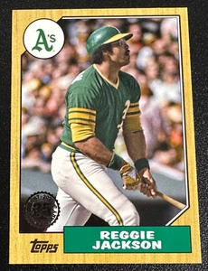 2022 Topps - Reggie Jackson #87TB-11 - 35th Anniversary - Picture 1 of 6