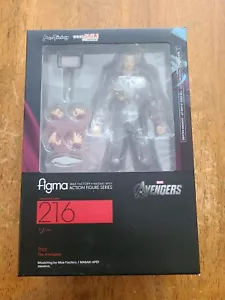 Figma Thor 216 Marvel's The Avengers 6” Action Figure Max Factory 2014 Brand New - Picture 1 of 4