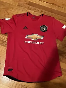 Manchester United Rashford Red Kit 2019-20 Size L Authentic - Picture 1 of 3