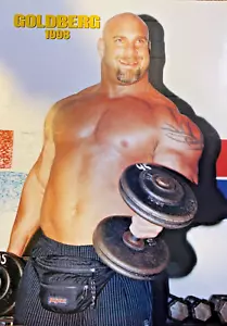 Magazin Illustration Pro Wrestler Bill Goldberg Hebegewichte - Bild 1 von 1