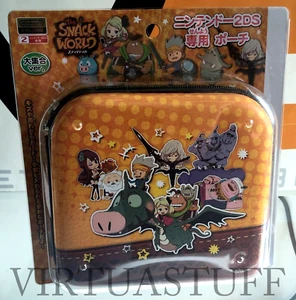 THE SNACK WORLD, CASE LICENZIATO NINTENDO OF JAPAN PER 2DS, POUCH, DAI SHUGO VER - Foto 1 di 2