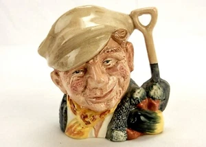 Toby Character Jug, The Gardener D6634, Royal Doulton Collectible, Small, #RD-47 - Picture 1 of 8