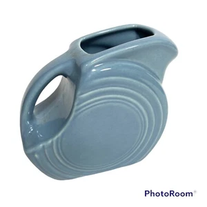 Fiesta Periwinkle Blue Mini Disc Disk Pitcher Post 86 HLC Homer Laughlin - Picture 1 of 6
