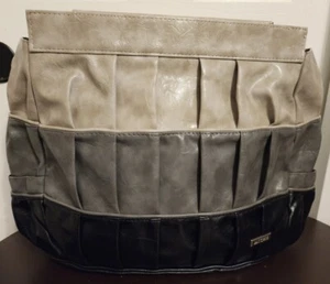 NEW - Miche Prima Shell - "Heidi" Retired - black & gray faux leather - Picture 1 of 4